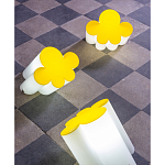 Настольная дизайнерская лампа Poltronova Passiflora Yellow Table Lamp варинант исполнения - 3 | Loft Concept в Орле