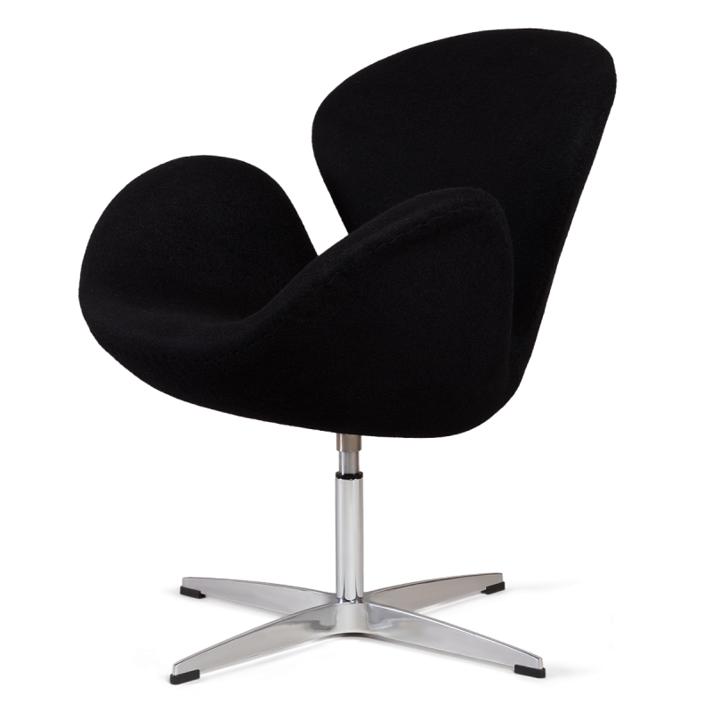 Кресло Swan black Черный в Орле | Loft Concept 