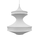 Подвесной вязаный белый светильник «Моника» варинант исполнения - 1 | Loft Concept в Орле