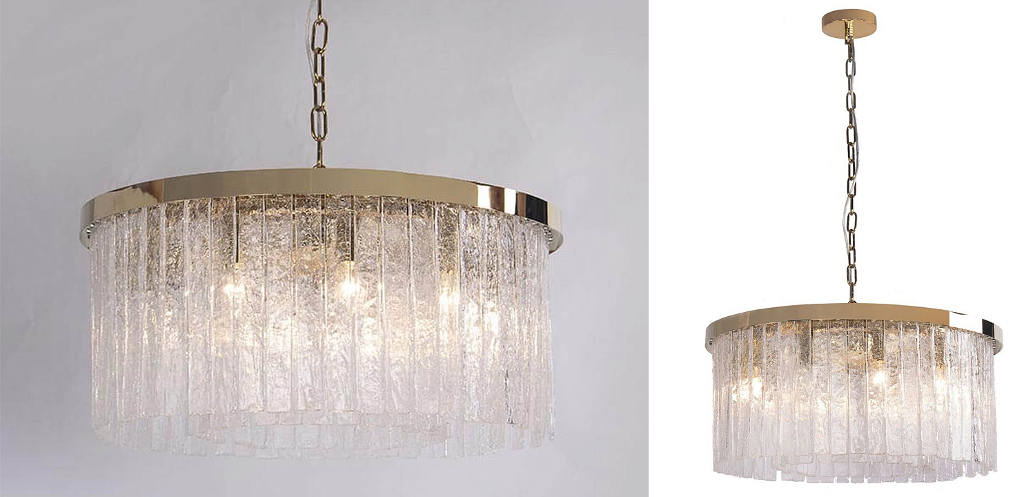 Люстра Crystal Harvey Gold Chandelier 60 Люстра Crystal Harvey Gold Chandelier 60 - Loft-Concept в Орле