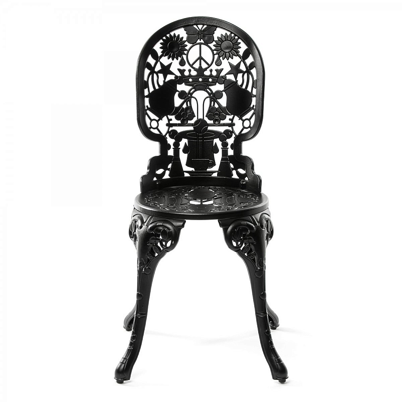 Стул Seletti Industry Collection ALUMINIUM CHAIR – BLACK Черный Стул Seletti Industry Collection ALUMINIUM CHAIR – BLACK Черный в Орле | Loft Concept