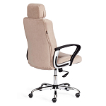 Кресло компьютерное City Chair хром флок варинант исполнения - 3 | Loft Concept в Орле