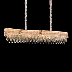 Люстра волнистой формы с каскадом из прозрачного хрусталя Constant Sparks варинант исполнения - 4 | Loft Concept в Орле