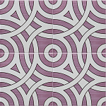 Дизайнерская плитка с узором Петли варинант исполнения - 3 | Loft Concept в Орле