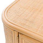 ТВ-тумба из плетеного ротанга Simone Rattan TV Stand варинант исполнения - 6 | Loft Concept в Орле