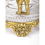 Чаша на бронзовых ножках с тремя ангелами Eden Garden варинант исполнения - 3 | Loft Concept в Орле