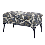 Банкетка с принтом из журавлей Crane варинант исполнения - 2 | Loft Concept в Орле