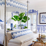 Обои ручная роспись Porto by Alessandra Branca Original colourway on dyed paper варинант исполнения - 1 | Loft Concept в Орле