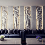 Барельеф FOUNTAIN OF INNOCENTS варинант исполнения - 1 | Loft Concept в Орле