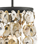 Подвесной светильник с подвесками из устричных раковин Sea Ravens варинант исполнения - 1 | Loft Concept в Орле