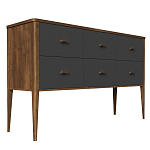 Консоль 6 ящиков из массива бука Tasteful Furniture варинант исполнения - 2 | Loft Concept в Орле