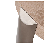 Столик журнальный круглый со светлым шпоном Light Veneer Table варинант исполнения - 3 | Loft Concept в Орле