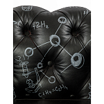 Кресло "Умный Умник" Rick and Morty graffiti chair натуральная кожа  варинант исполнения - 5 | Loft Concept в Орле