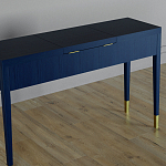 Туалетный стол - Трельяж Elsa Dreams Blue 120 см варинант исполнения - 4 | Loft Concept в Орле