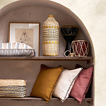 Ваза декоративная из натурального плетеного бамбука Bamboo Decor 42 варинант исполнения - 5 | Loft Concept в Орле