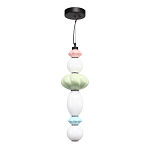 Подвесной светильник фигурный с керамическими элементами 24W LED Fragrant Light варинант исполнения - 3 | Loft Concept в Орле