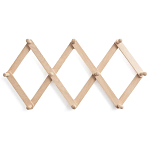 Настенная деревянная раздвижная вешалка Larson Wood Hanger варинант исполнения - 6 | Loft Concept в Орле