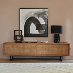 ТВ-тумба из массива тика Busto TV Stand варинант исполнения - 7 | Loft Concept в Орле