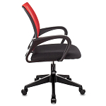 Офисное кресло с основанием из черного пластика Desk chairs Red варинант исполнения - 3 | Loft Concept в Орле