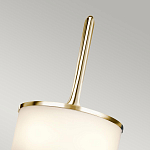 Бра вертикальное с белым полукруглым плафоном и длинным стержнем S Kichler варинант исполнения - 9 | Loft Concept в Орле