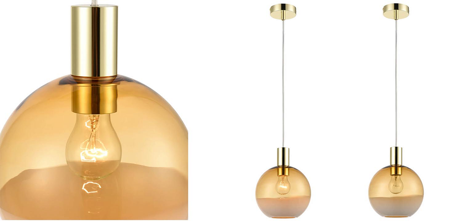 Подвесной светильник Rachel amber Подвесной светильник Rachel amber - Loft-Concept в Орле