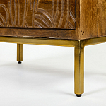 Прикроватная тумба с фактурным фасадом Termite варинант исполнения - 6 | Loft Concept в Орле