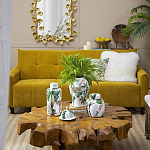 Ваза фарфоровая с ручной росписью Leopard Collection  варинант исполнения - 8 | Loft Concept в Орле