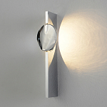 Бра с круглым зеркальным диском на прямоугольном соновании Reflection Circle Glow варинант исполнения - 5 | Loft Concept в Орле