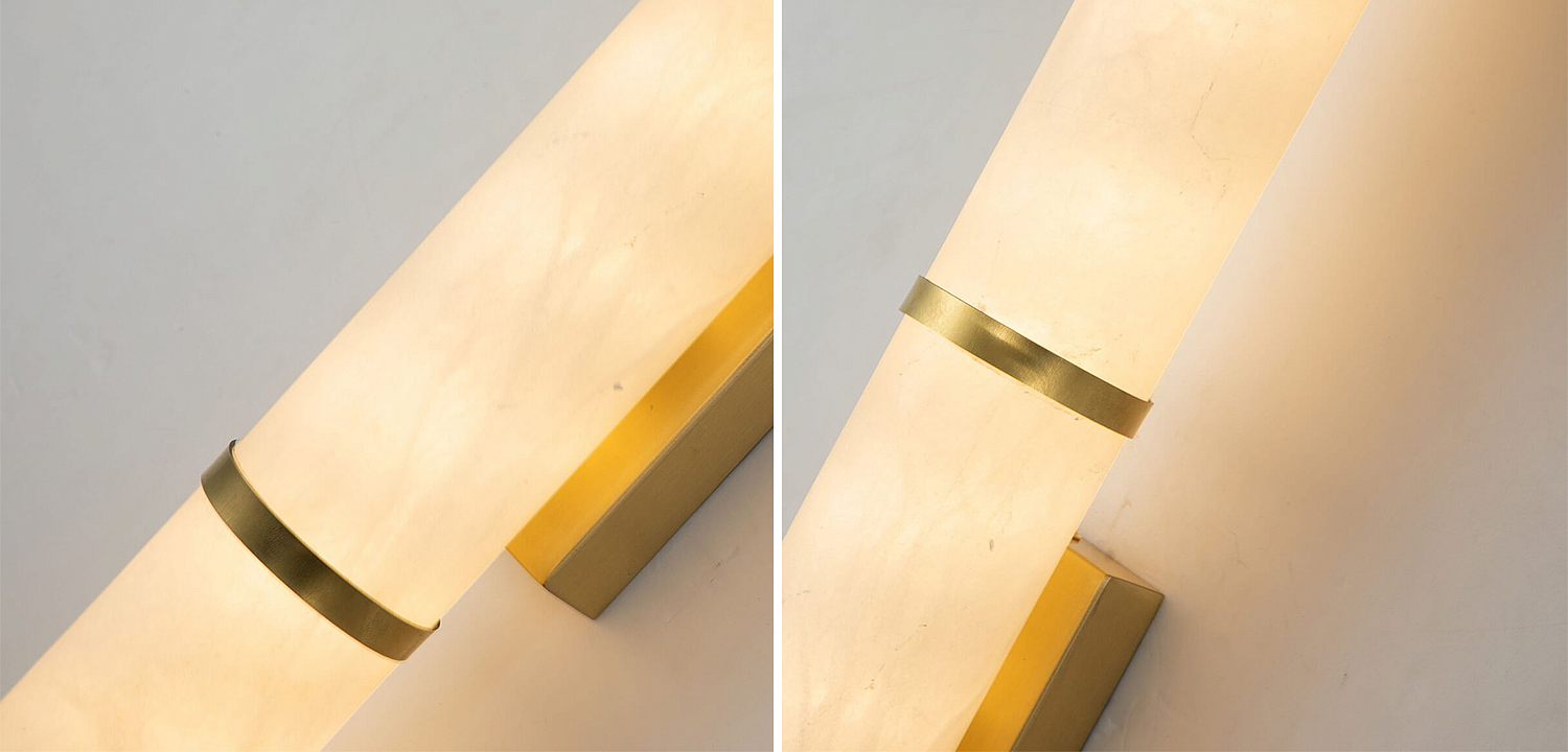 Бра Melba White Marble Wall Lamp Бра Melba White Marble Wall Lamp - Loft-Concept в Орле