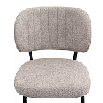 Стул мягкий с серо-бежевой буклированной обивкой Inspiration from Provence варинант исполнения - 5 | Loft Concept в Орле