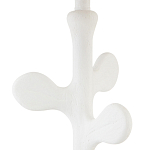 Настольная лампа с белым каркасом и тканевым абажуром Natural Stems варинант исполнения - 2 | Loft Concept в Орле