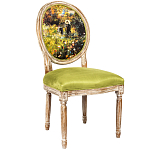 Стул из натурального бука с цветочным принтом Impressionism in Color варинант исполнения - 2 | Loft Concept в Орле