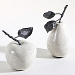 Декоративная статуэтка из керамики Яблоко Apple Ceramics Statuette варинант исполнения - 2 | Loft Concept в Орле