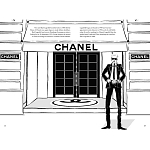 Megan Hess. Coco Chanel: The Illustrated World of a Fashion Icon варинант исполнения - 4 | Loft Concept в Орле