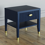 Прикроватная тумбочка с ящиком Elsa Dreams Blue варинант исполнения - 1 | Loft Concept в Орле