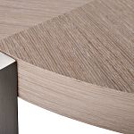 Столик журнальный с низкой круглой столешницей Wood Grain варинант исполнения - 1 | Loft Concept в Орле