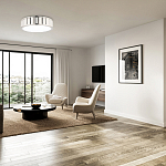 Потолочный светильник с гофрированным абажуром цвета графит Millennium варинант исполнения - 3 | Loft Concept в Орле