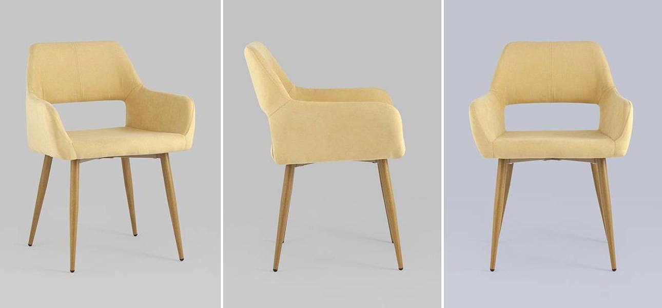 Стул NEASAN Chair Желтый Цвет Стул NEASAN Chair Желтый Цвет - Loft-Concept в Орле
