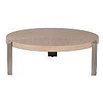 Столик журнальный круглый со светлым шпоном Light Veneer Table варинант исполнения - 5 | Loft Concept в Орле