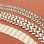 Подушка декоративная с вышивкой и кисточками Ethnic mix варинант исполнения - 2 | Loft Concept в Орле