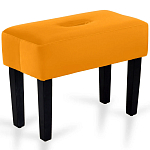 Мягкий  пуф на черных ножках Winton Pouf варинант исполнения - 19 | Loft Concept в Орле