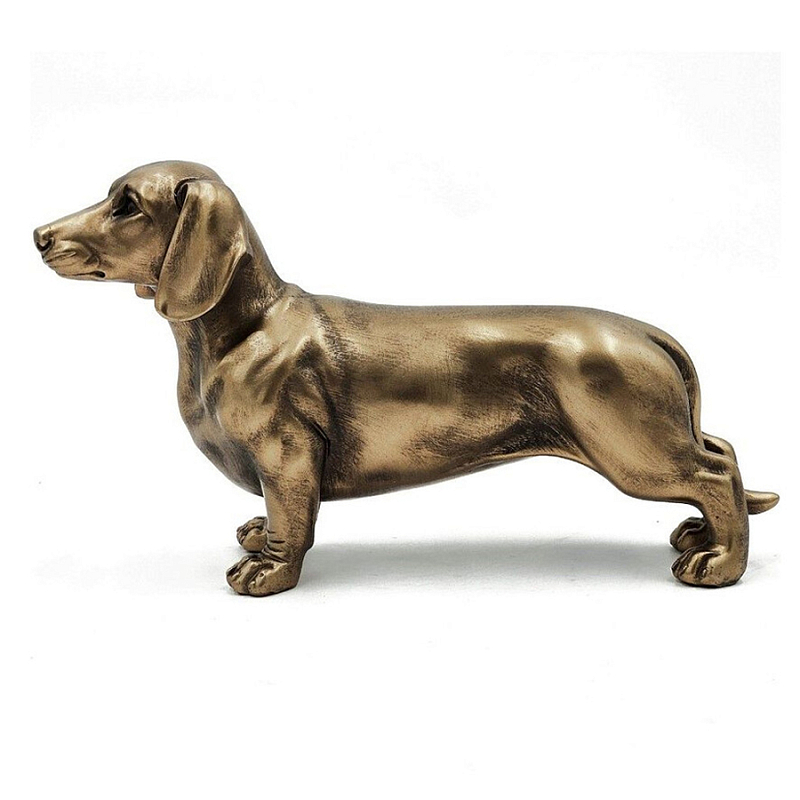 Статуэтка такса с реалистичными деталями и гладкой поверхностью Dachshund Style Бронза Статуэтка такса с реалистичными деталями и гладкой поверхностью Dachshund Style Бронза в Орле | Loft Concept