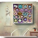 Панно "Конфетное ассорти" Bright Candy Assortment варинант исполнения - 4 | Loft Concept в Орле