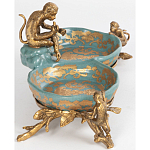 Блюдо двойное из фарфора Crogy варинант исполнения - 2 | Loft Concept в Орле