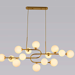 Люстра подвесная с белыми лампами в форме шара Flute варинант исполнения - 4 | Loft Concept в Орле