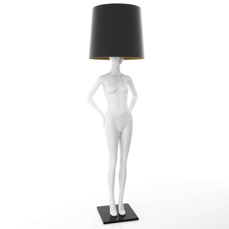 Лампа MANNEQUIN LAMP с абажуром созерцание силуэта Глянцевый черный Черный матовый Глянцевый белый Белый матовый Серый матовый Золотой Красный Лампа MANNEQUIN LAMP с абажуром созерцание силуэта Глянцевый черный Черный матовый Глянцевый белый Белый матовый Серый матовый Золотой Красный в Орле | Loft Concept