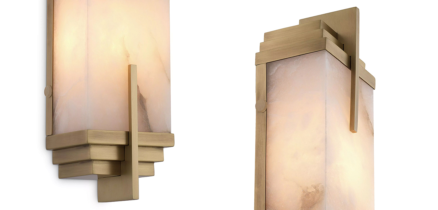 Бра Eichholtz Wall Lamp Harman Brass Бра Eichholtz Wall Lamp Harman Brass - Loft-Concept в Орле