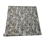 Мебельная ткань Шенилл коричневый принт 280 см T2-146 варинант исполнения - 3 | Loft Concept в Орле