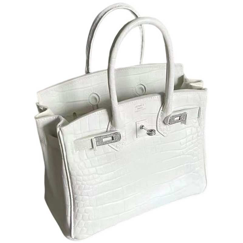 Декоративная ваза в виде сумки Birkin Bag Vase White Белый Декоративная ваза в виде сумки Birkin Bag Vase White Белый в Орле | Loft Concept