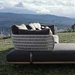 Дизайнерский модульный уличный диван SWAY Modular Sofa варинант исполнения - 9 | Loft Concept в Орле